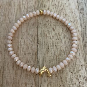 Perlenarmband creme *Flipper*