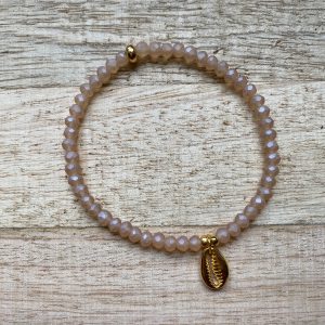 Perlenarmband sand *Kauri*